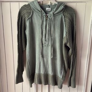 BKE Olive Green Knit Pullover